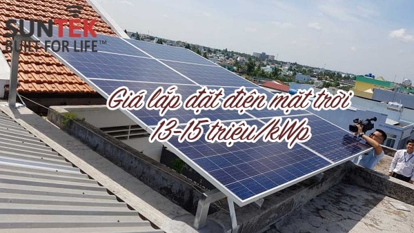 báo giá lắp đặt điện năng lượng mặt trời